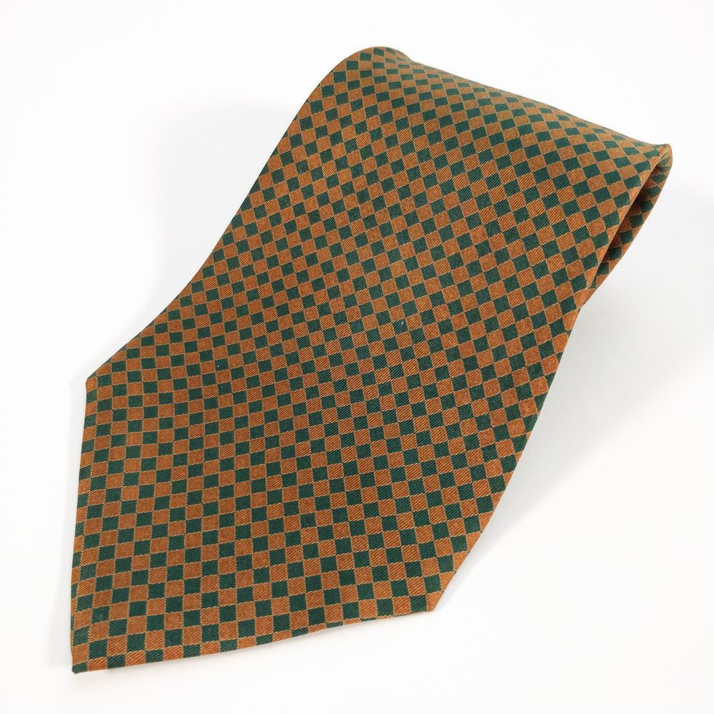 VNTG Leonardo Cravatta Milano 100% SETA Silk Tie